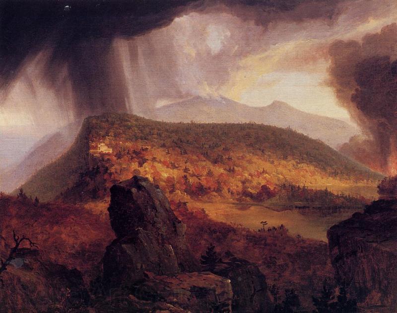 Thomas Cole Catskill Mountain Norge oil painting art